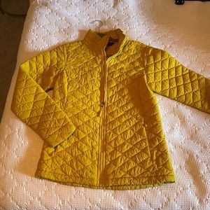 Yellow North Face Puffer M